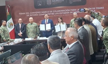 Morelos y Puebla suman esfuerzo por seguridad y agua
