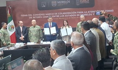 Van juntos Morelos y  Puebla contra crimen