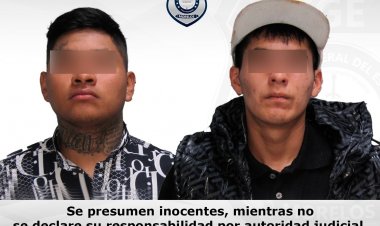 Este par robó, con arma de fuego,  una camioneta, según la acusación