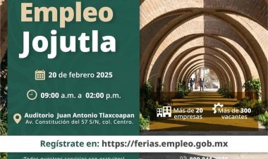 Viene la Primera Feria  del Empleo en Jojutla