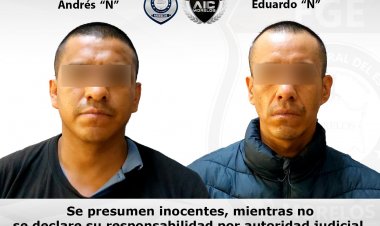 Caen hermanos Andrés y Eduardo  en Edomex por homicidio en Ayala