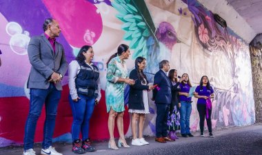 Inauguran mural “Pinta Trazos”  para empoderar a las mujeres