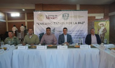 Sesionó Mesa de Paz y Seguridad en E  Zapata