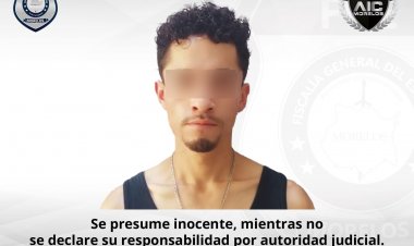 Emmanuel es presunto culpable  de robo en una plaza comercial