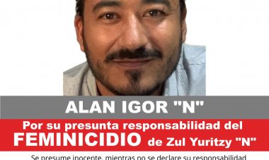 Se busca a presunto feminicida
