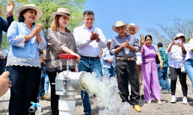 Ejido San Antonio tiene nueva  tecnificación de red de agua