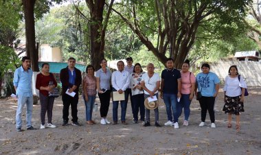 En Coatlán del R. se rescatan espacios públicos propuestos por la población