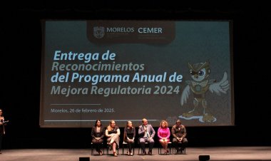 Entregaron a 39 sujetos obligados reconocimiento en mejora regulatoria