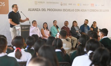 Avanza Programa de Cosecha  de Lluvia en centros escolares