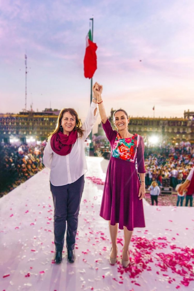 Expresa Margarita González su respaldo a Claudia Sheinbaum