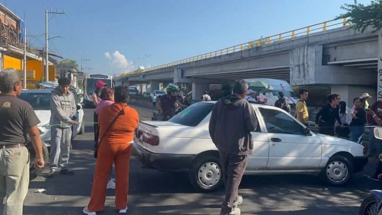 Cierran la Cuernavaca - Temixco por falta de agua