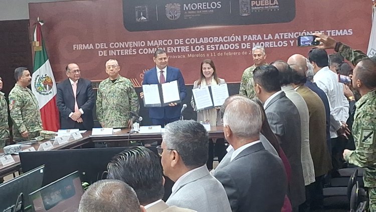 Van juntos Morelos y  Puebla contra crimen