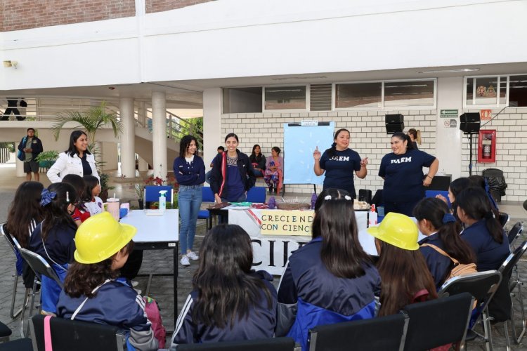 Invitan a las niñas a dar sus  primeros pasos a la ciencia