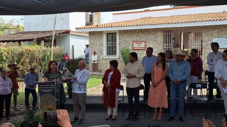 Recibió la gobernadora al Portal al Inframundo en Chalcatzingo