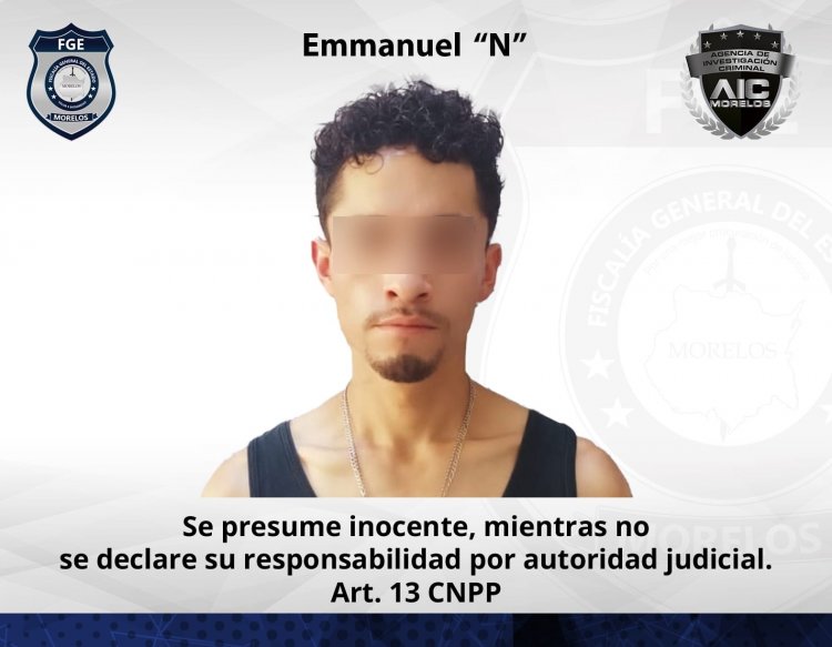 Emmanuel es presunto culpable  de robo en una plaza comercial