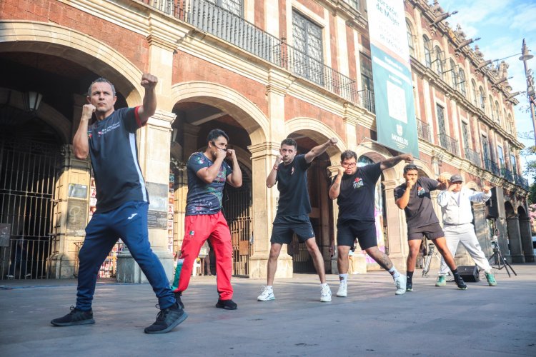 Realiza INDEM ensayo previo a clase masiva de boxeo