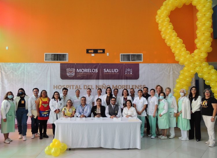 Reconoce Hosp. de Niño a quien lucha ahí para vencer al cáncer