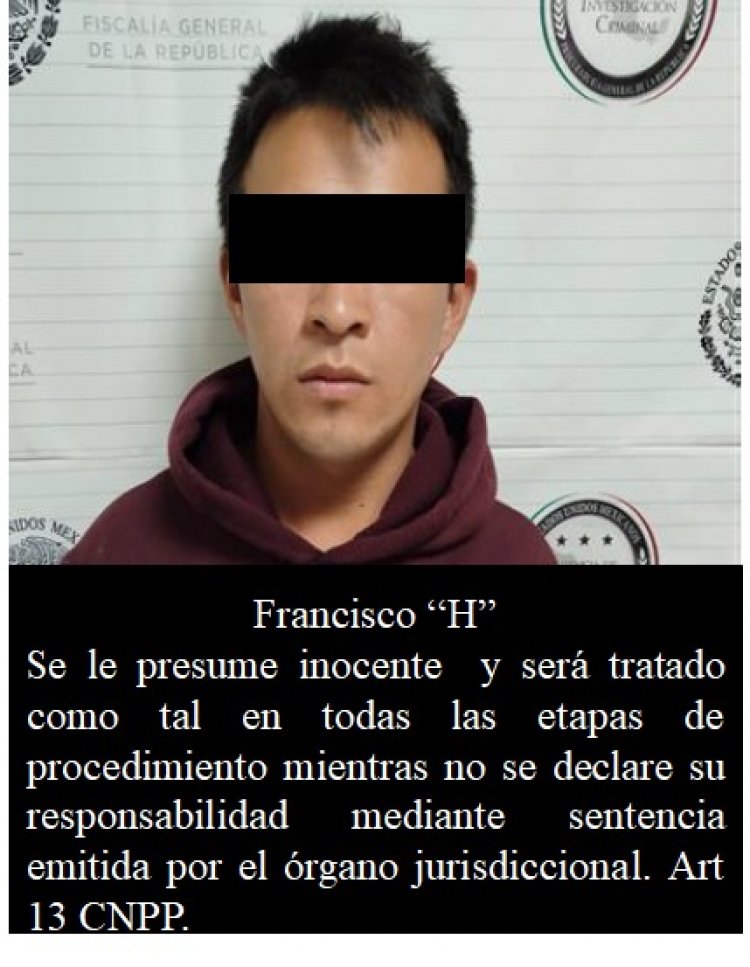 Fue detenido Francisco por el  delito federal de arma ilegal