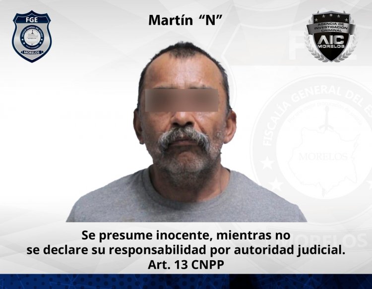 Martín es presunto homicida  de un habitante de Tilzapotla