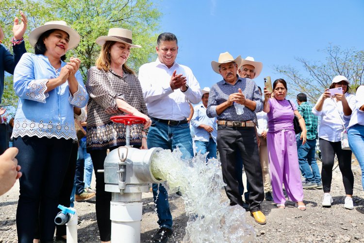 Ejido San Antonio tiene nueva  tecnificación de red de agua