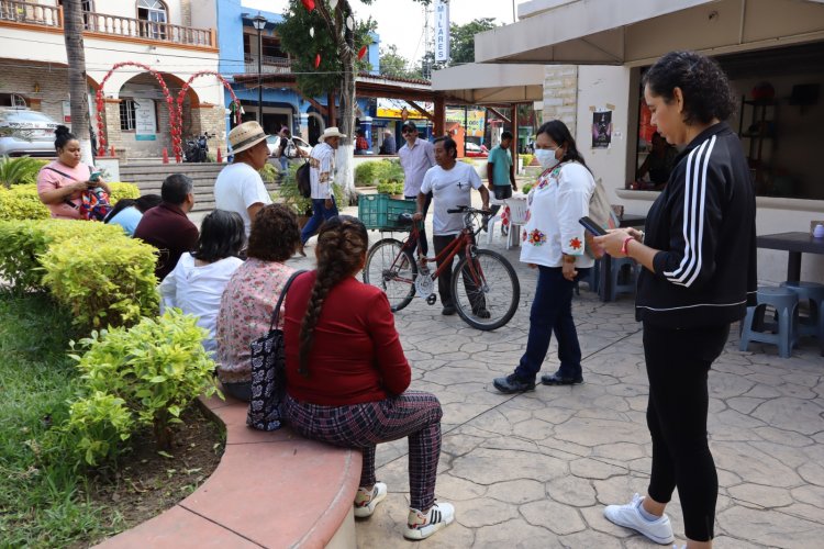 En Coatlán del R. se rescatan espacios públicos propuestos por la población