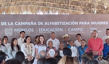 En Cuentepec echó a andar la gobernadora campaña de alfabetización