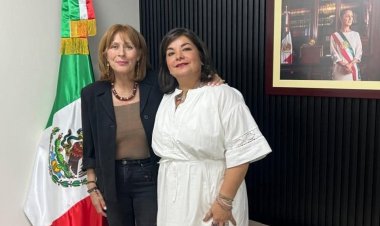 Celebra Meggie Salgado, liderazgo de Tatiana Clouthier al frente del IME