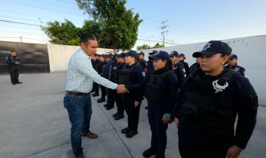 Alza salarial y mejoras laborales para elementos de seguridad en E. Zapata