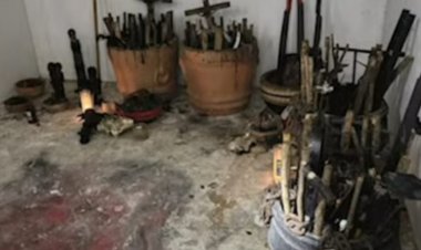 En operativo a casa de Dionicio Álvarez, encontraron cráneos