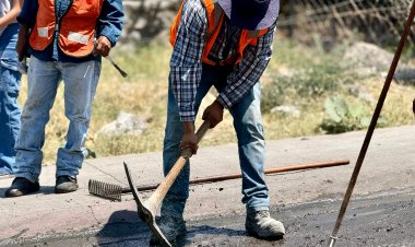 Comenzó ayuntamiento de Jiutepec la rehabilitación de Subida a Tamoanchan