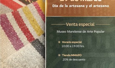 Celebró Morelos este jueves 19 el Día Internacional del Artesano
