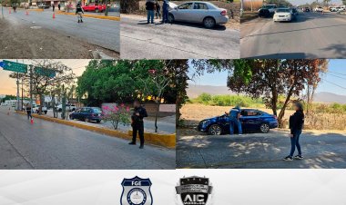 Fueron a la caza de vehículos  robados en el sur del estado