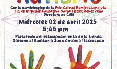 Invitan a la caminata  por autismo en Jojutla