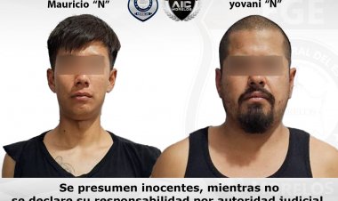 Dos masculinos, vinculados a proceso por delitos de drogas