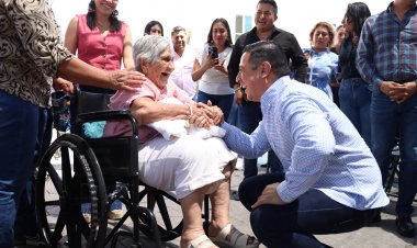 Hizo entrega Jiutepec de aparatos  funcionales a grupos vulnerables