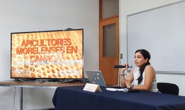 Mostró investigadora trabajo sobre  apicultores morelenses en Canadá