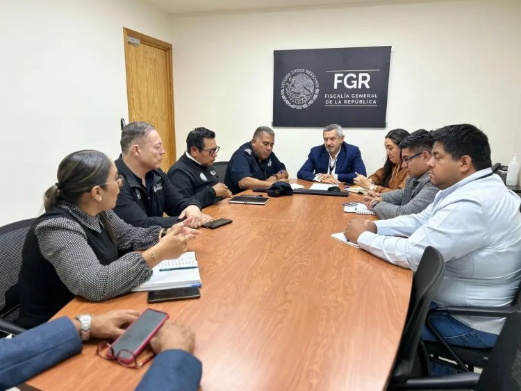 Comprometen labor conjunta Seprac  y la FGR contra el crimen en la capital