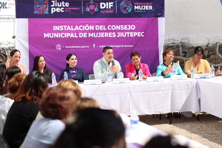 Instaló Jiutepec su primer Consejo Municipal de Mujeres en Morelos