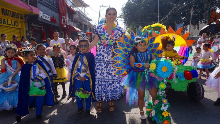 Jiutepec, lleno de color y alegría  gracias al Desfile de la Primavera