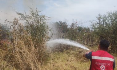 Hubo feroz incendio en un tiradero clandestino