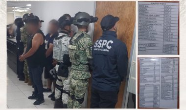 Supuestos miembros de La Unión Tepito  cayeron con droga y armas en Yautepec