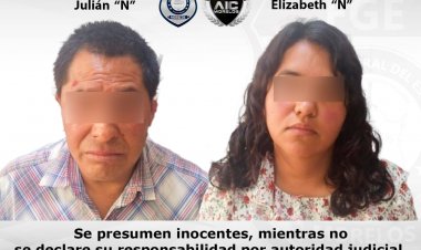 Elizabeth y Julián detenidos, acusados de agredir a mujer