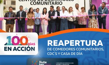 Grandes avances  del DIF Jiutepec