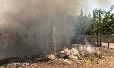 Otra vez, está ardiendo exmina de Tezontepec