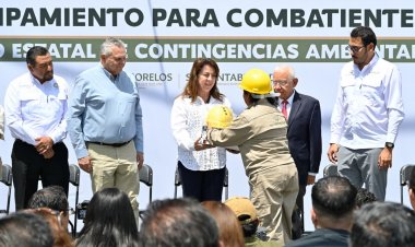 Los combatientes de incendios  cuentan ya con nuevos equipos
