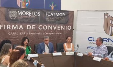 Firman convenio gobierno de Cuernavaca, ITCATMOR y DIF municipal