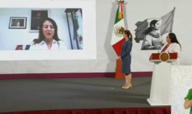 Resalta Margarita en la Mañanera los beneficios de programas para mujeres