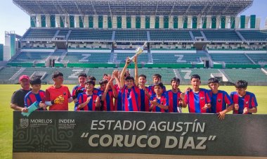 Mucho éxito en primer torneo de  academias de futbol del Atlante