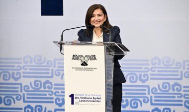 Presentó León Hernández su 1er informe en la UAEM