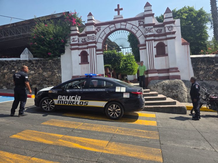 Despliegue operativo interinstitucional durante Semana Santa en Emiliano Zapata